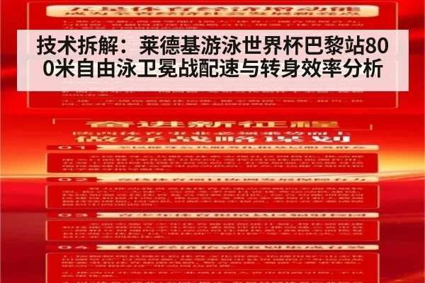 技术拆解：莱德基游泳世界杯巴黎站800米自由泳卫冕战配速与转身效率分析